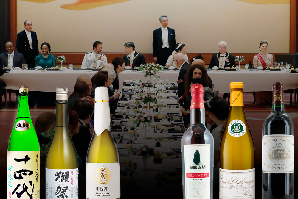 Lee más sobre el artículo Grandes vinos en la mesa imperial nipona