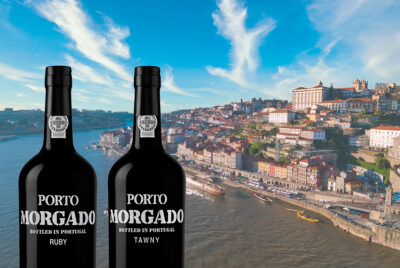 Dos copas de oporto